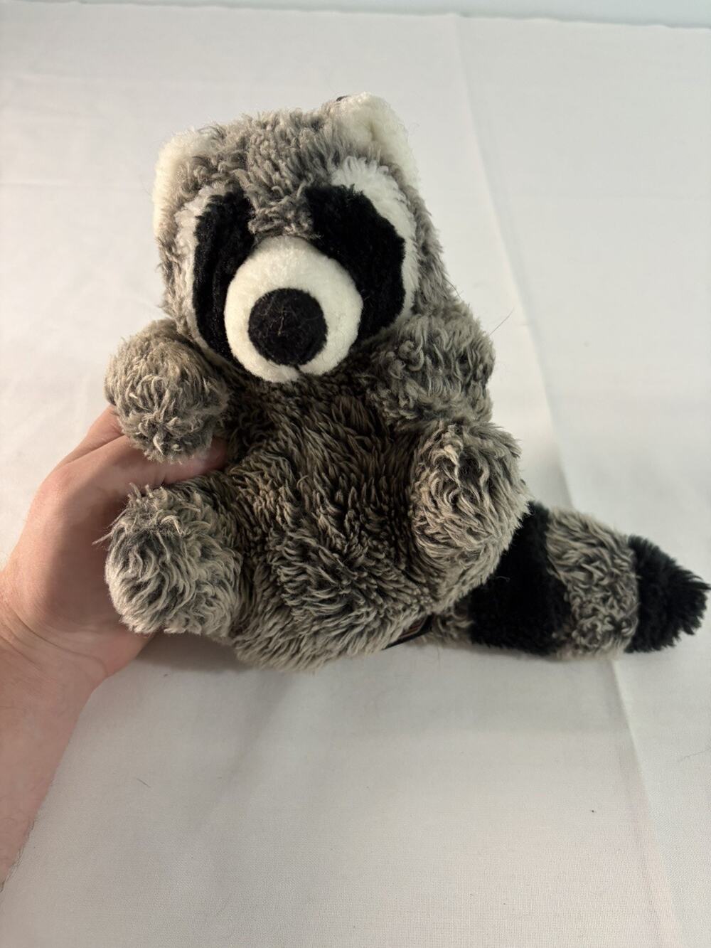 RARE HTF COLMAN COOLER RACCOON STUFFED PLUSH SMALL